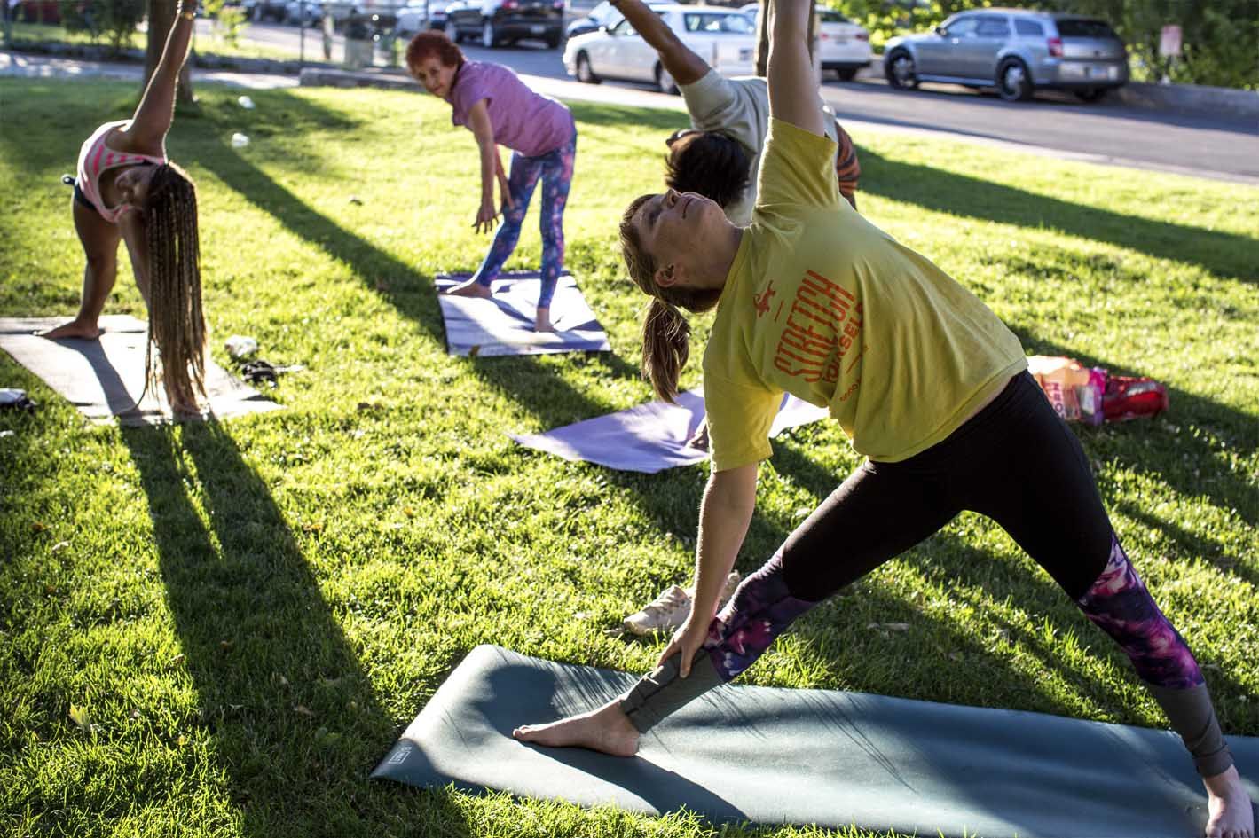Image of Good Elephant holding yoga classes in creative spaces
